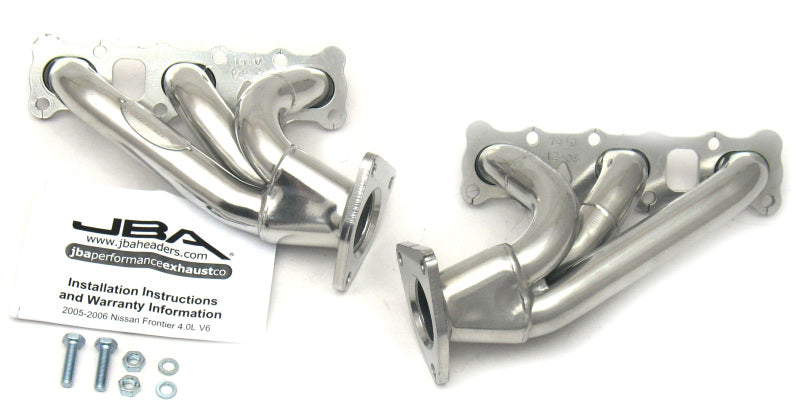 
                      
                        JBA 04-15 Nissan 4.0L V6 1-5/8in Primary Silver Ctd Cat4Ward Header
                      
                    