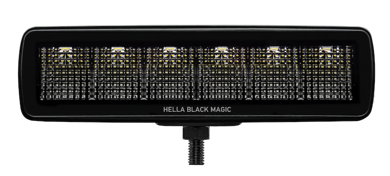 
                      
                        Hella Universal Black Magic 6 L.E.D. Mini Light Bar - Flood Beam
                      
                    