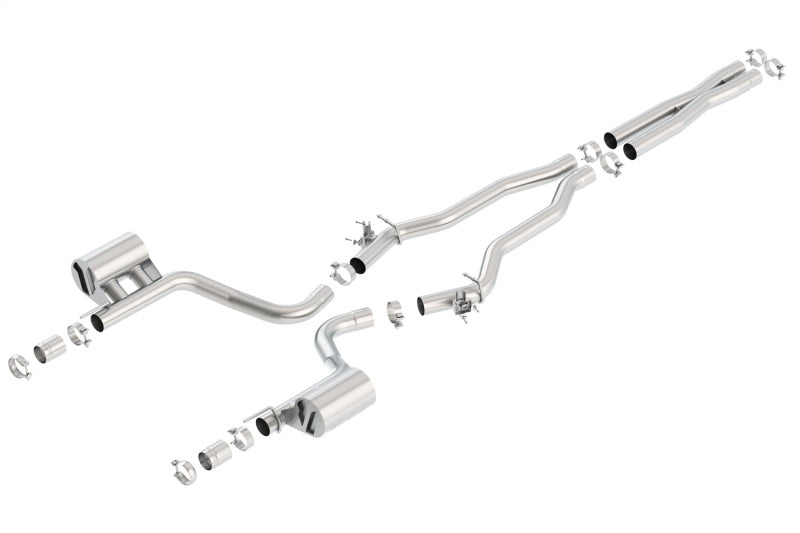 
                      
                        Borla 15-16 Dodge Charger Hellcat 6.2L V8 ATAK Catback Exhaust w/ Valves No Tips Factory Valance
                      
                    