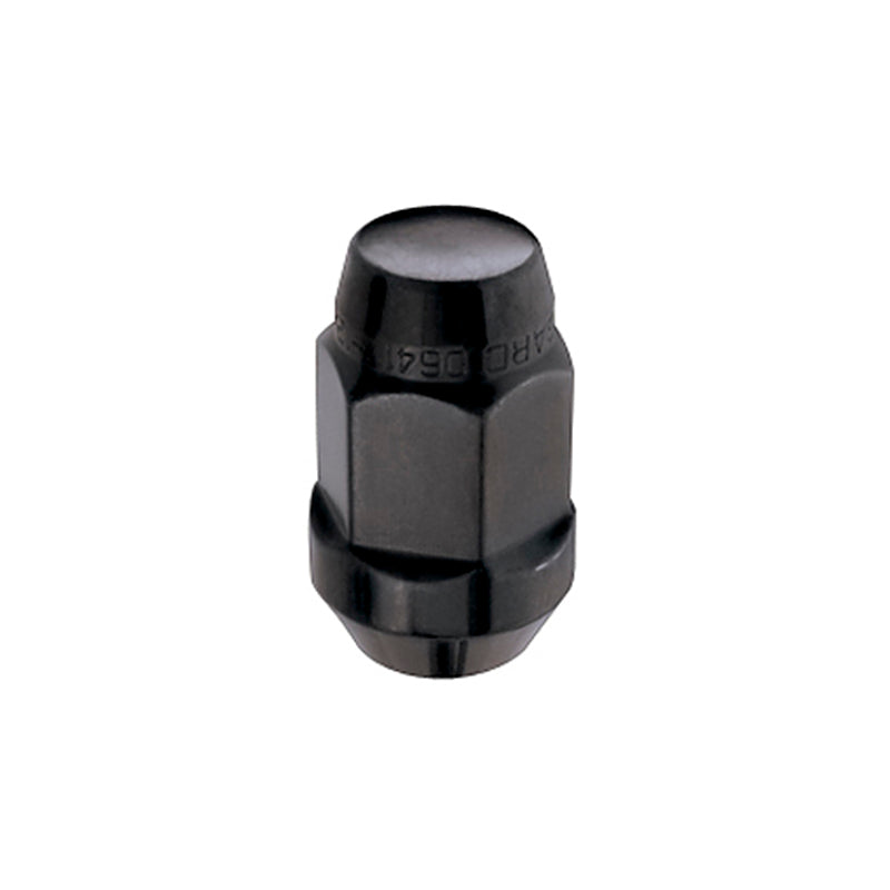 
                      
                        McGard Hex Lug Nut (Cone Seat Bulge Style) M14X1.5 / 22mm Hex / 1.635in. Length (4-Pack) - Black
                      
                    