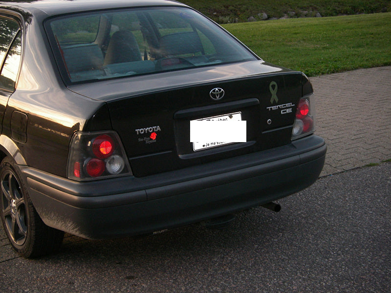 
                      
                        Spyder Toyota Tercel 95-98 Euro Style Tail Lights Black ALT-YD-TTER95-BK
                      
                    