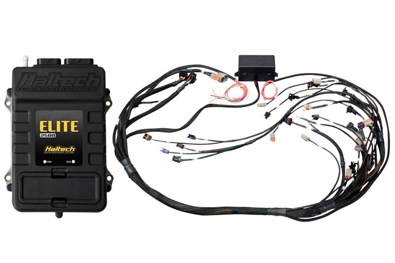 Haltech Elite 2500 Terminated Harness ECU Kit w/EV6 Injector Connectors