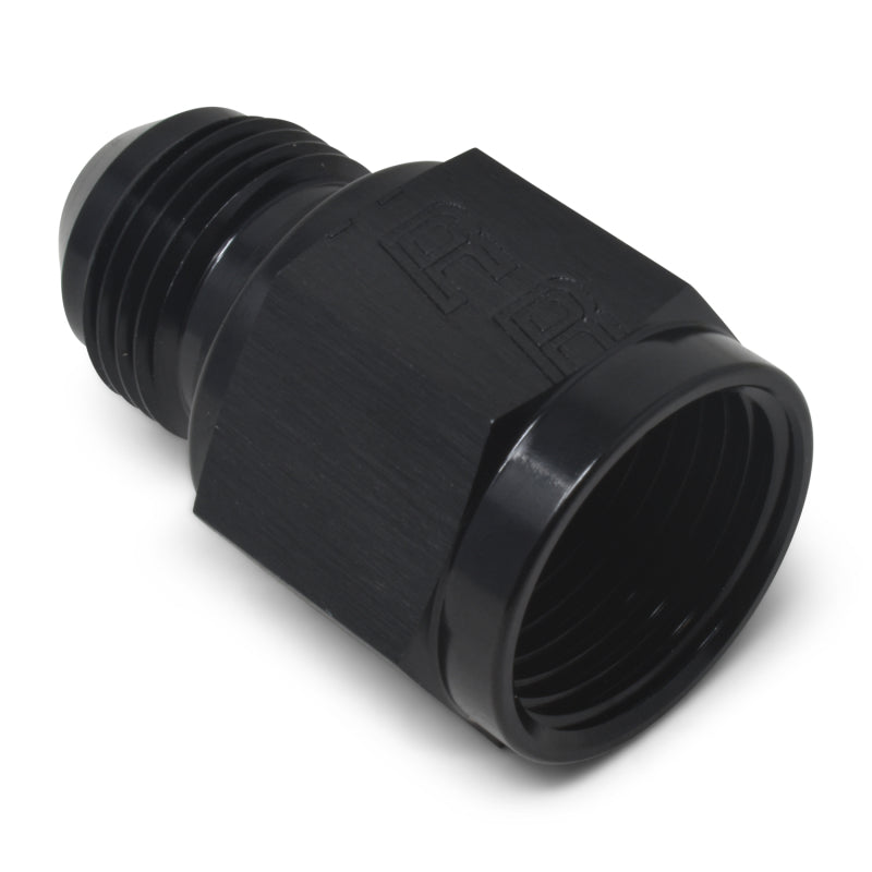 
                      
                        Russell Performance -8 AN Female to -6 AN to Male B-Nut Reducer (Black)
                      
                    