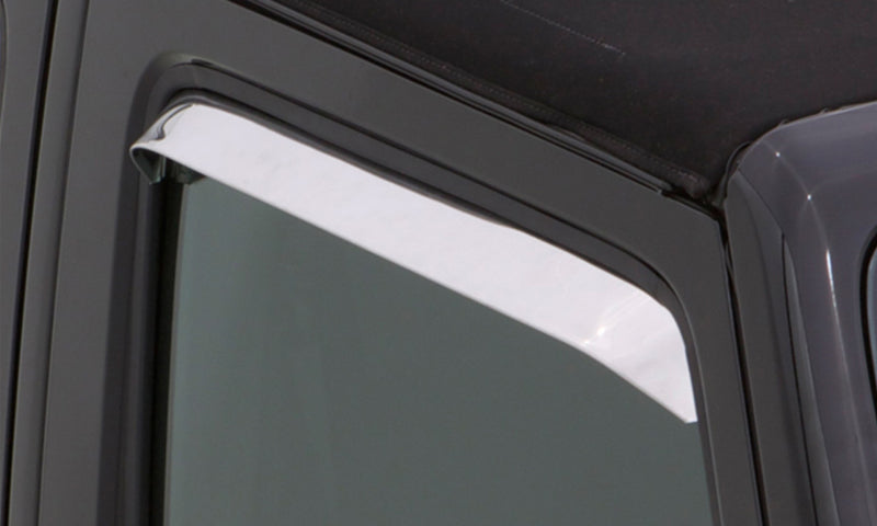 
                      
                        AVS 80-96 Ford Bronco (Installs w/Screws) Ventshade Window Deflectors 2pc - Stainless
                      
                    