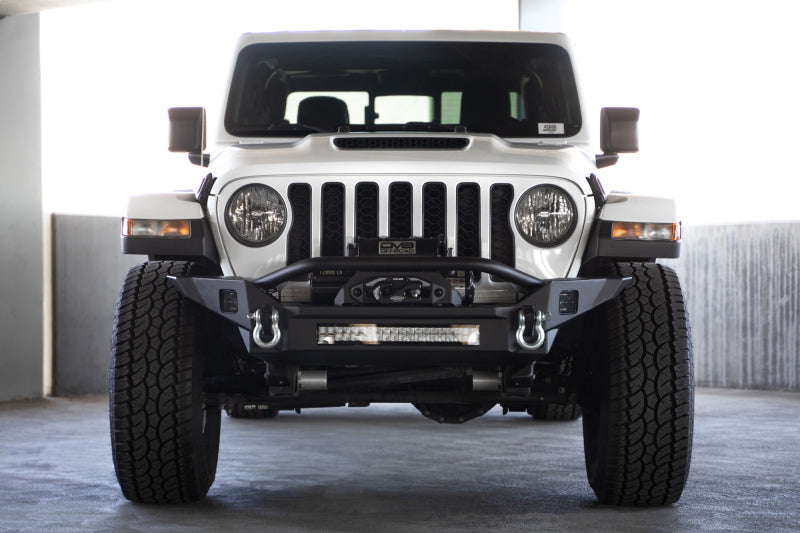 
                      
                        DV8 Offroad 18-23 Jeep Wrangler JL / 20-23 Jeep Gladiator JT FS-7 Mid-Width Winch Front Bumper
                      
                    