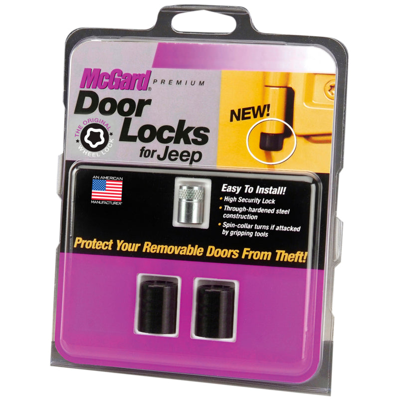 
                      
                        McGard 97-06 Jeep Wrangler TJ / Unlimited LJ 2-Door Lock Set - (2 Locks)
                      
                    