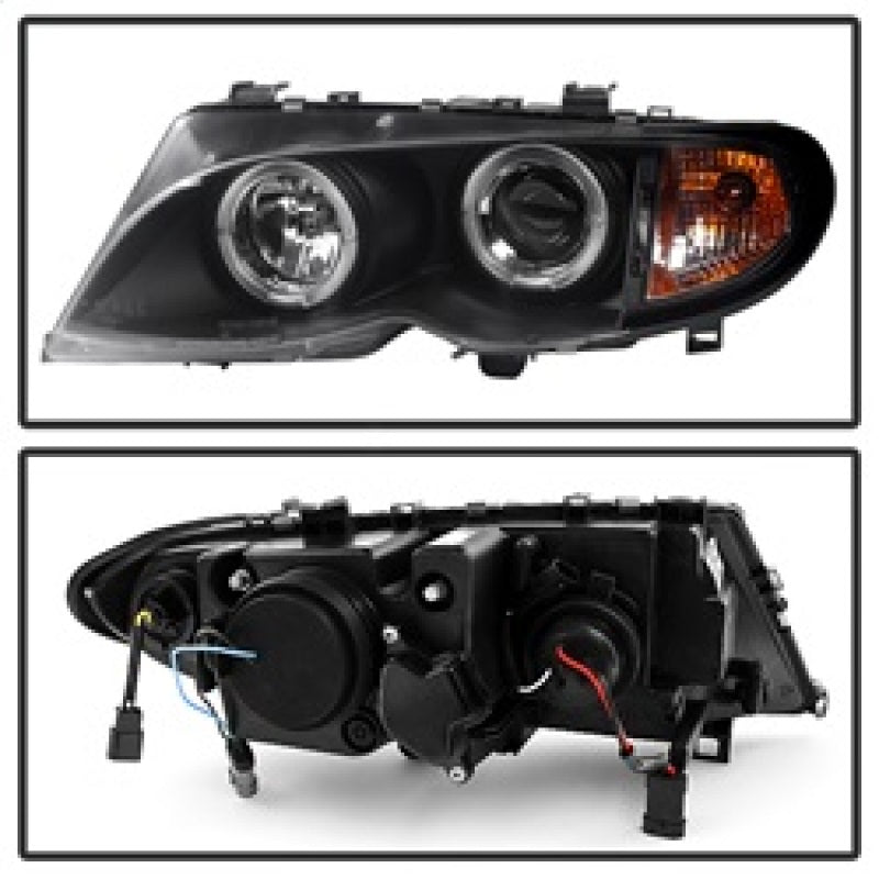 
                      
                        Spyder BMW E46 3-Series 02-05 4DR Projector Headlights 1PC LED Halo Blk PRO-YD-BMWE4602-4D-AM-BK
                      
                    