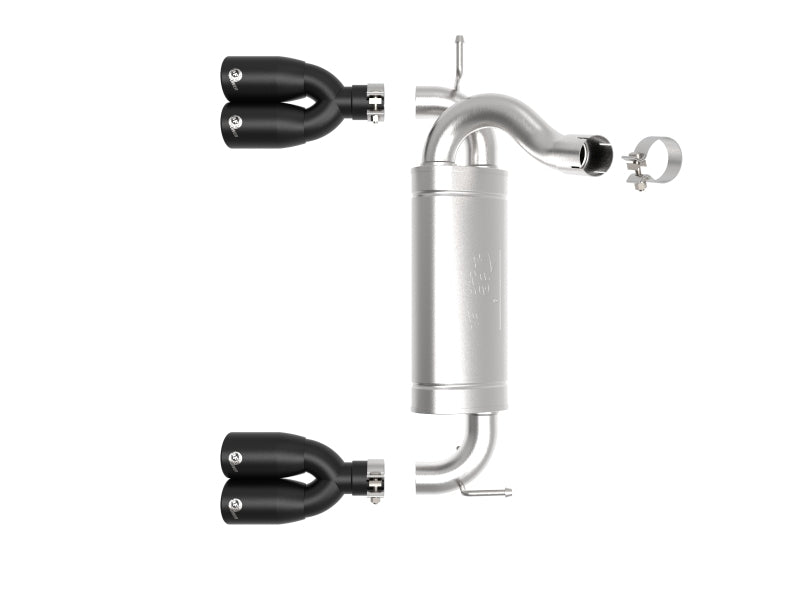 
                      
                        aFe Vulcan Series 2.5in 304 SS Axle-Back Exhaust Black 07-18 Jeep Wrangler (JK) V6-3.6/3.8L
                      
                    