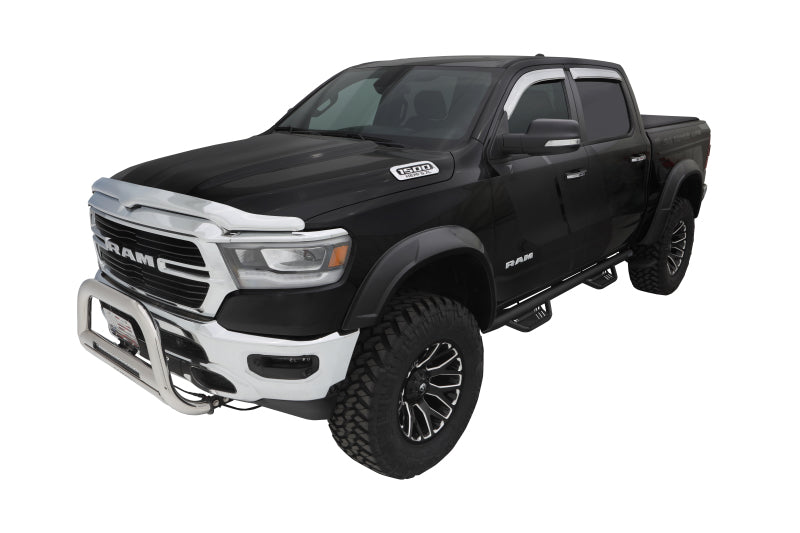 
                      
                        Bushwacker 09-18 Ram 1500 w/ 67.4in Fleetside Bed (Ex. R/T and Rebel) DRT Style Flares 4pc - Black
                      
                    