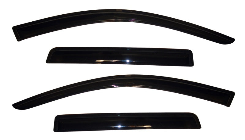 
                      
                        AVS 11-18 Mitsubishi Outlander (Excl. Sport) Ventvisor Outside Mount Window Deflectors 4pc - Smoke
                      
                    