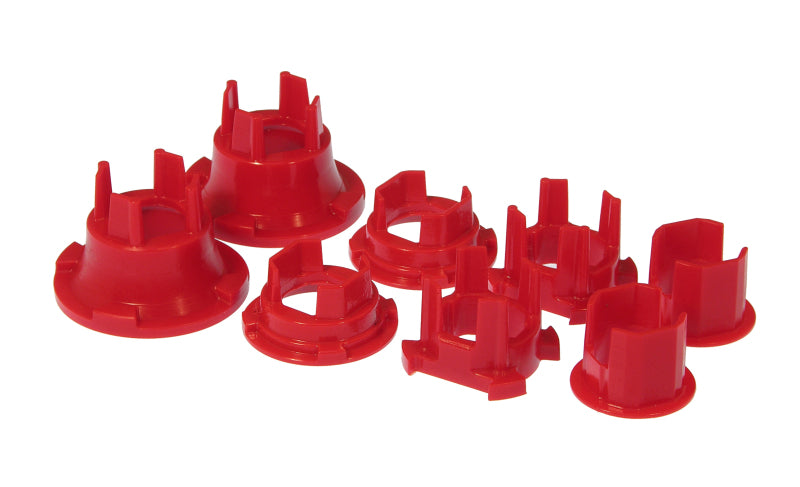 Prothane 10 Chevy Camaro Rear Subframe Bushing Insert Kit - Red