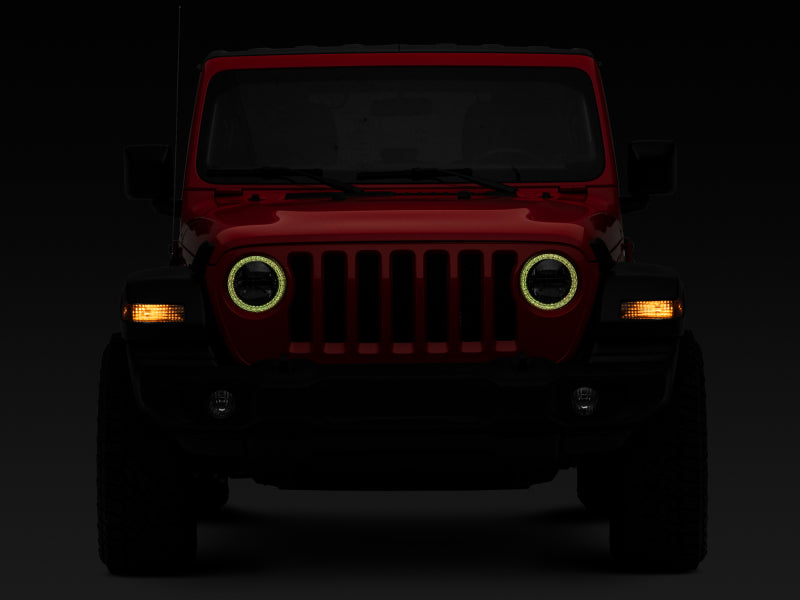 
                      
                        Raxiom 18-22 Jeep Wrangler JL/JT Axial 9-Inch LED Headlights w/RGB Halo- Blk Housing (Clear Lens)
                      
                    