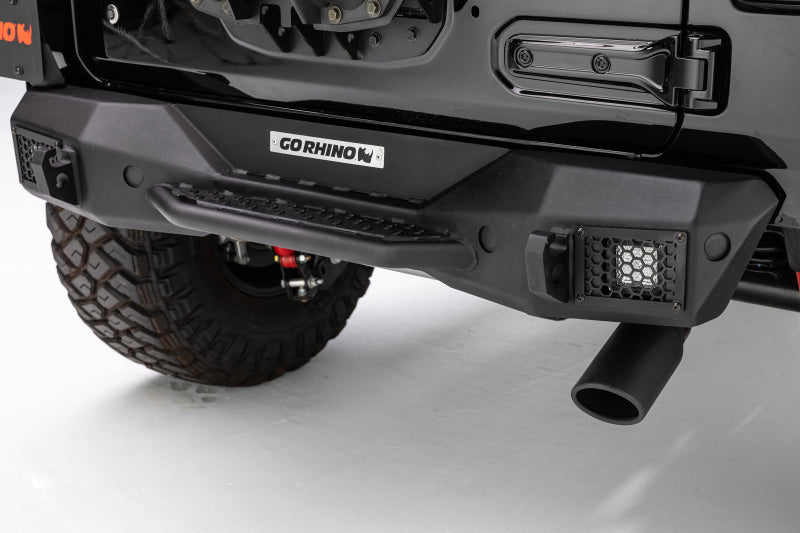 
                      
                        Go Rhino 18-20 Jeep Wrangler JL/JLU Rockline Rear Stubby Bumper
                      
                    