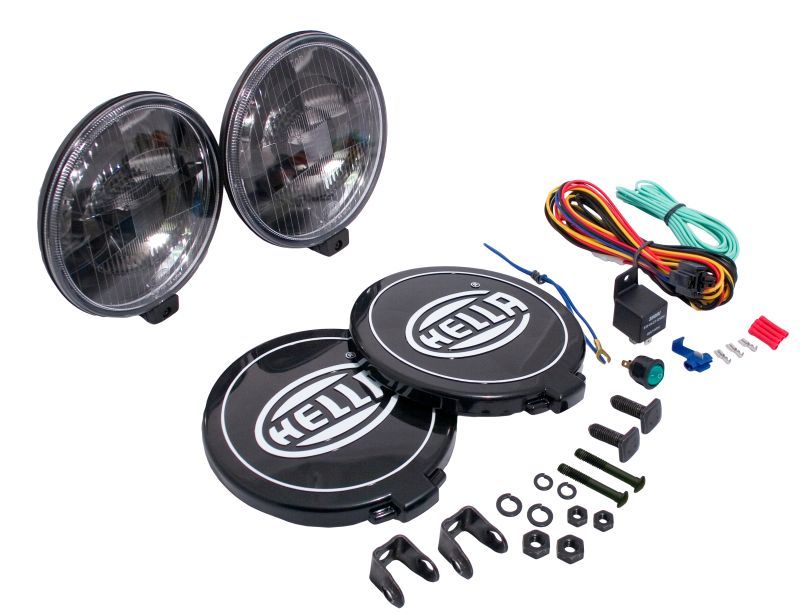 
                      
                        Hella 500 Series 12V Black Magic Halogen Driving Lamp Kit
                      
                    