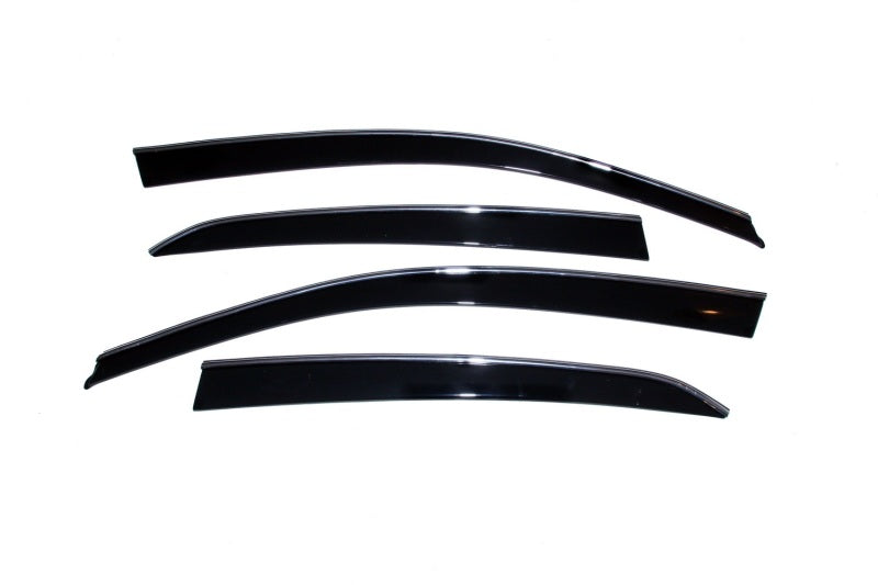 
                      
                        AVS 07-11 Toyota Camry Ventvisor Low Profile Deflectors 4pc - Smoke w/Chrome Trim
                      
                    