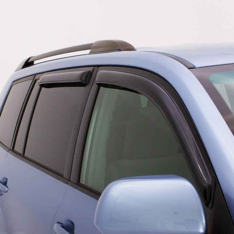 
                      
                        AVS 22-23 Mitsubishi Outlander Outside Mount Ventvisor Deflector 4pc - Smoke
                      
                    