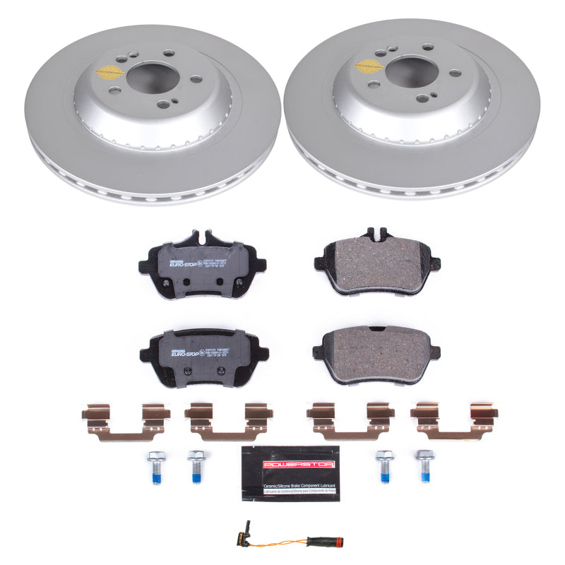 Power Stop 2017 Mercedes-Benz Maybach S550 Rear Euro-Stop Brake Kit