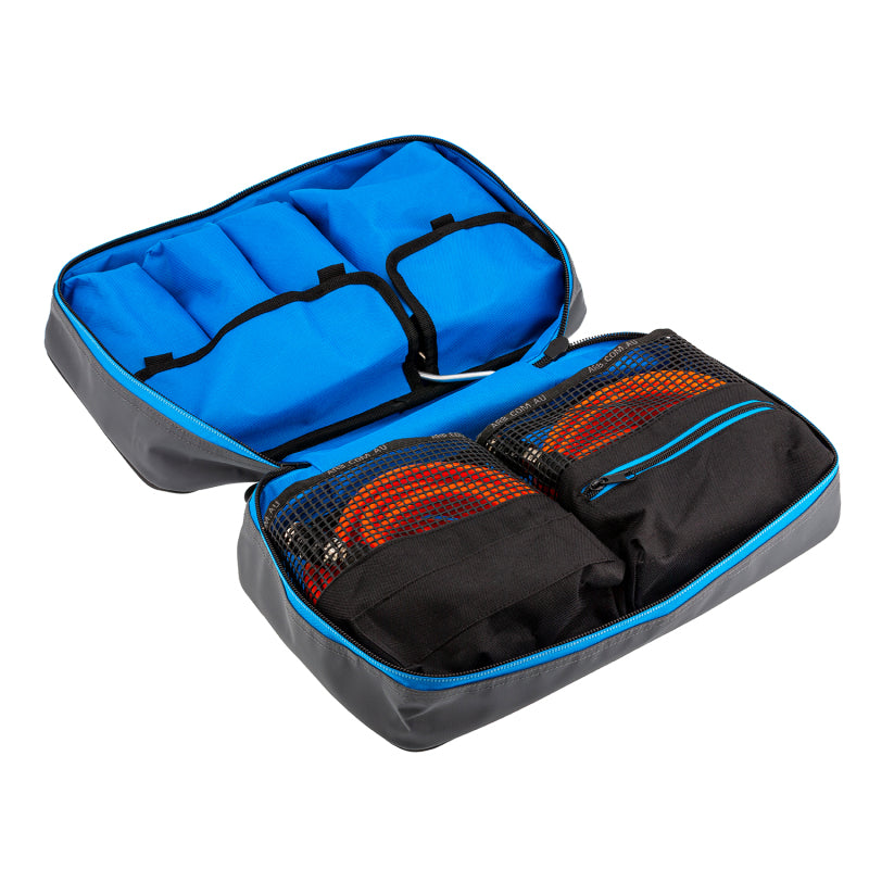 
                      
                        ARB Inflation Case Black Finish w/ Blue Highlights PVC Material Reflective Strips
                      
                    