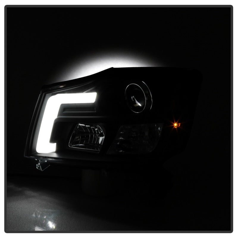 
                      
                        Spyder 04-15 Nissan Titan / 04-07 Nissan Armada V2 Projector Headlights - Black PRO-YD-NTI04-DRL-BK
                      
                    