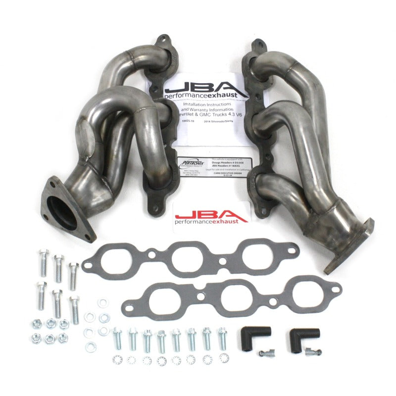 
                      
                        JBA 14-20 GM Truck 4.3L V6 1-5/8in Primary Raw 409SS Cat4Ward Header
                      
                    