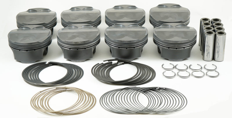 
                      
                        Mahle MS Piston Set SBF 304ci 3.640in Bore 3.65in Stroke 5.933in Rod .866 Pin -5cc 10.0 CR Set of 8
                      
                    