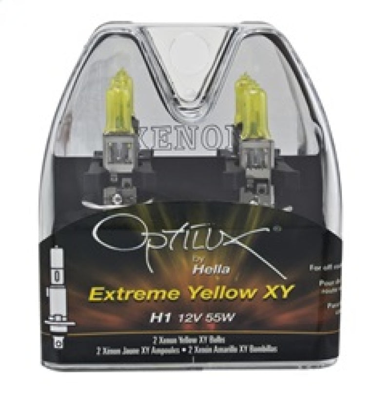 
                      
                        Hella Optilux H1 12V/55W XY Yellow Bulb
                      
                    