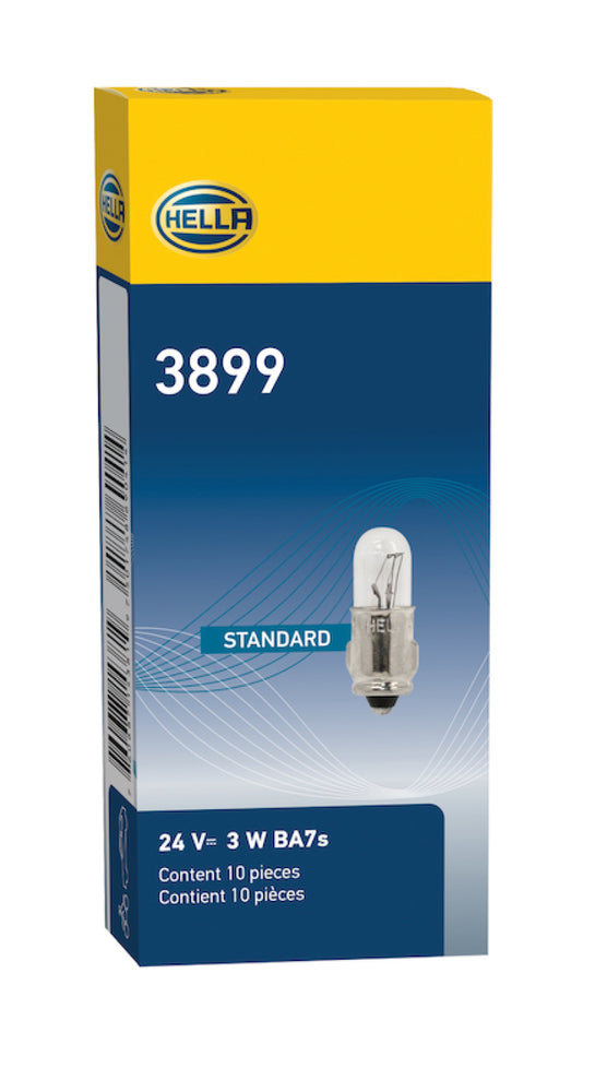 
                      
                        Hella Bulb 3899 24V 3W BA7s T2
                      
                    