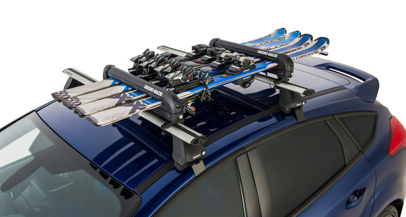 
                      
                        Rhino-Rack Universal Ski/Snowboard Carrier - Fits 4 Pairs of Skis or 2 Snowboards - Black
                      
                    