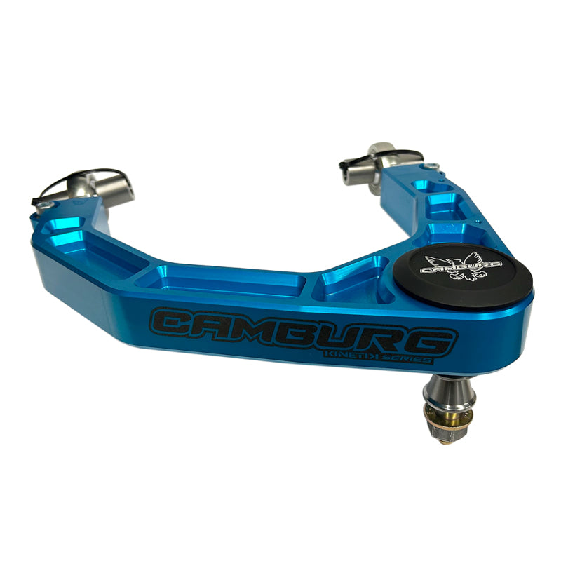 Camburg Ford Raptor 17-23 KINETIK V2 Performance Billet Uniball Upper Arms (King Blue)