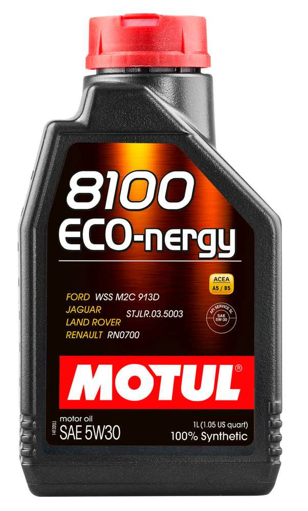 Motul 1L Synthetic Engine Oil 8100 5W30 ECO-NERGY - Ford 913C