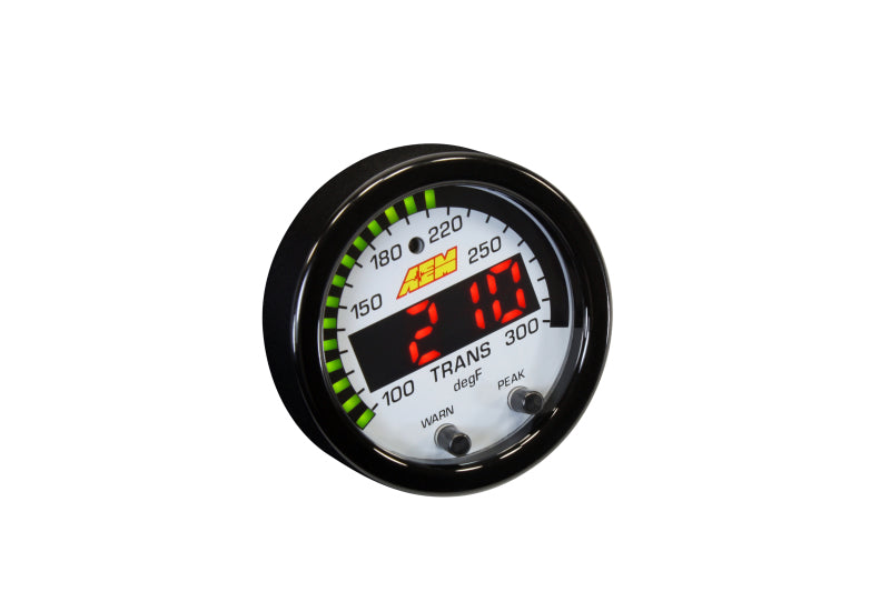 
                      
                        AEM X-Series Temperature 100-300F Gauge Kit (ONLY Black Bezel and Water Temp. Faceplate)
                      
                    