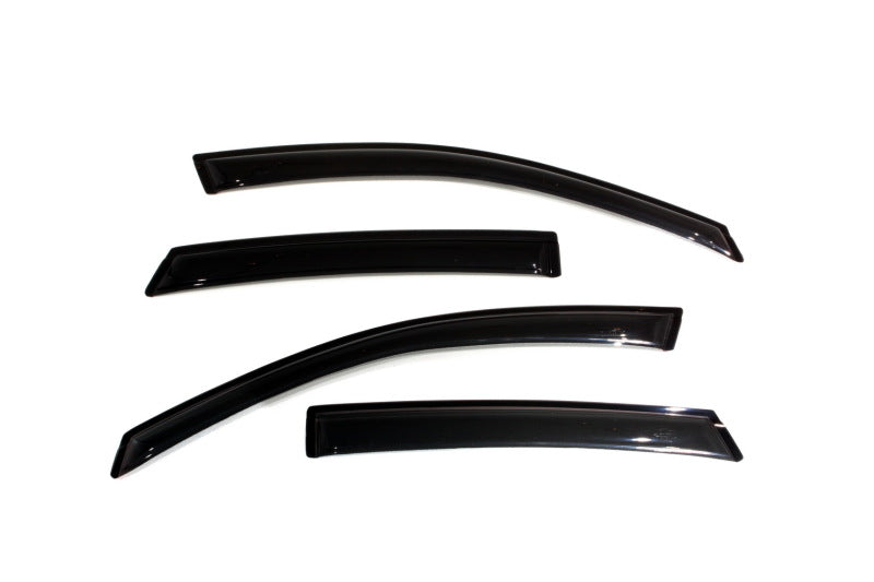 
                      
                        AVS 08-11 Ford Focus Ventvisor Outside Mount Window Deflectors 4pc - Smoke
                      
                    