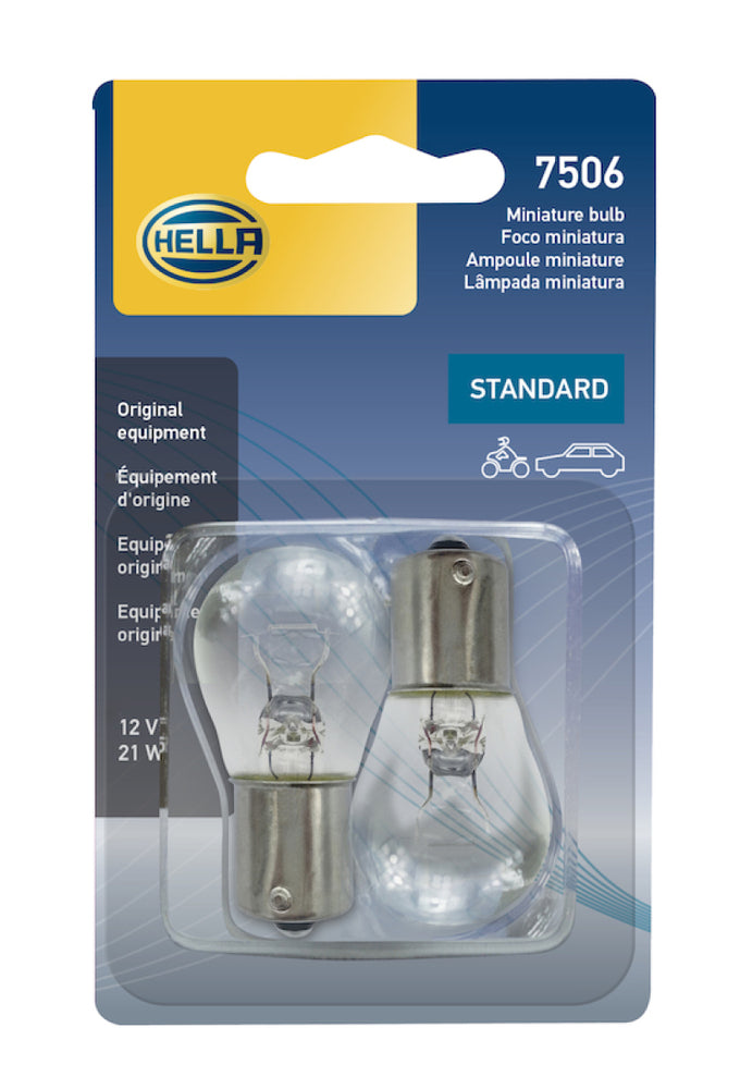 
                      
                        Hella Bulb 7506 12V 21W Ba15S S8 (2)
                      
                    