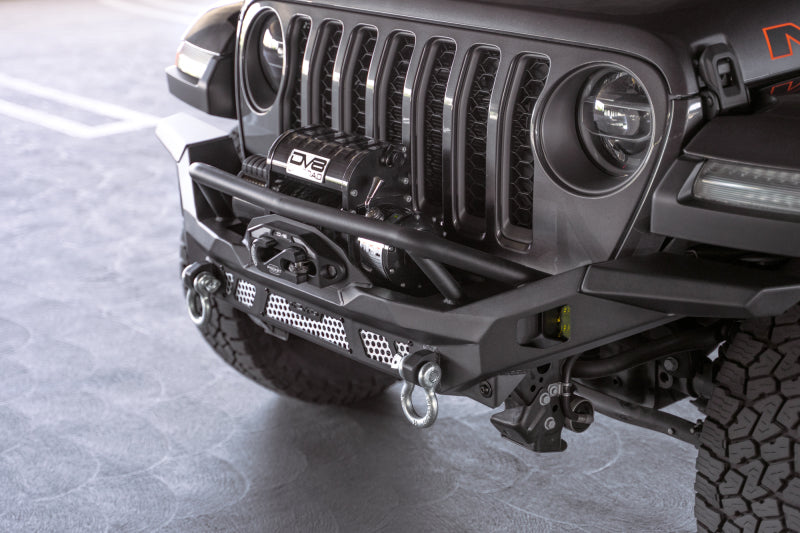 
                      
                        DV8 Offroad 07-18 Jeep Wrangler JK / 18-23 Wrangler JL / 20-23 Gladiator JT MTO Series Front Bumper
                      
                    