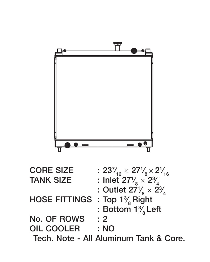 
                      
                        CSF 04-15 Nissan Titan Armada Radiator
                      
                    