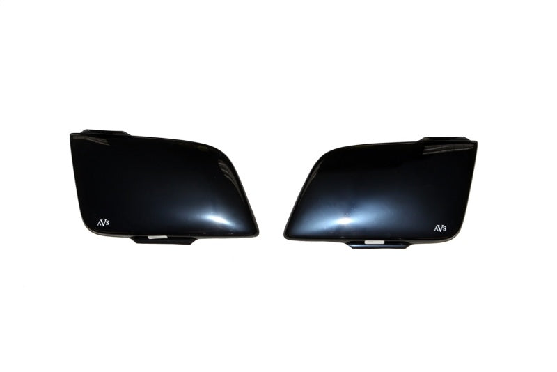 
                      
                        AVS 05-09 Ford Mustang (Excluding GT 500) Headlight Covers - Black
                      
                    