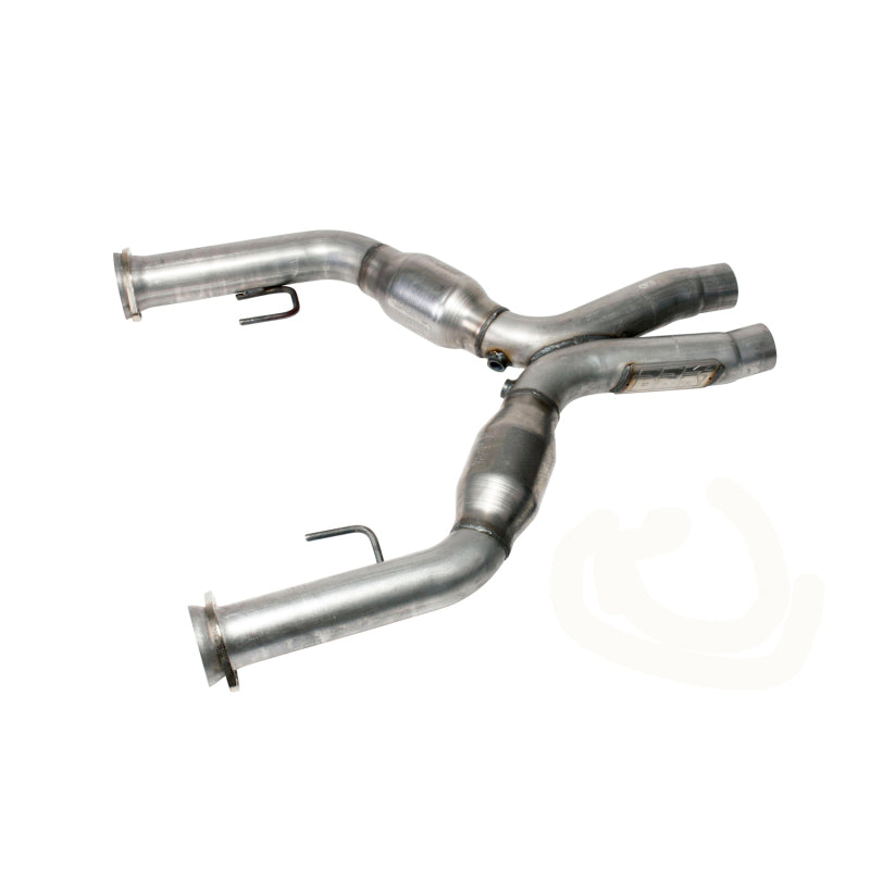 
                      
                        BBK 05-10 Mustang 4.6 Short Mid X Pipe With Catalytic Converters 2-3/4 For BBK Long Tube Headers
                      
                    