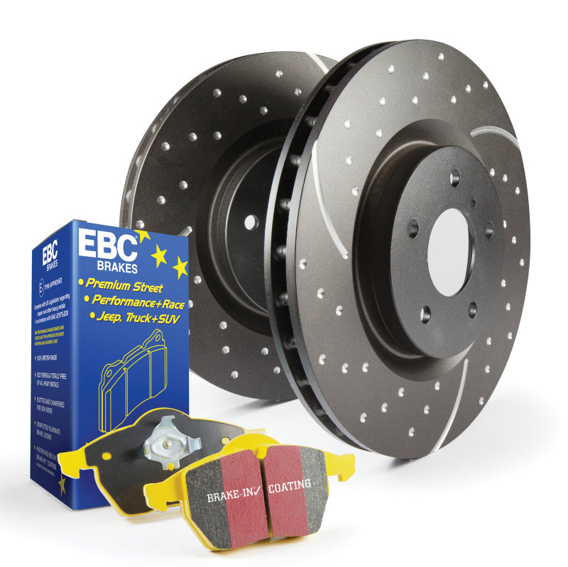 
                      
                        EBC S5 Kits Yellowstuff Pads and GD Rotors
                      
                    