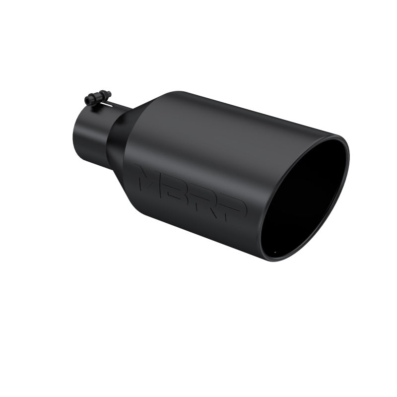 
                      
                        MBRP Universal Tip 8in O.D. Rolled End 4in inlet 18in length Black
                      
                    