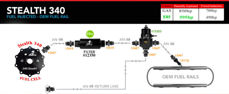 
                      
                        Aeromotive 20g 340 Stealth Fuel Cell
                      
                    