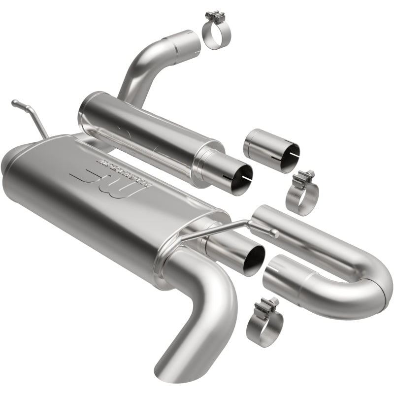 
                      
                        MagnaFlow 18-23 Jeep Wrangler JL 2.0L/3.6L Overland Series Axle-Back Exhaust
                      
                    