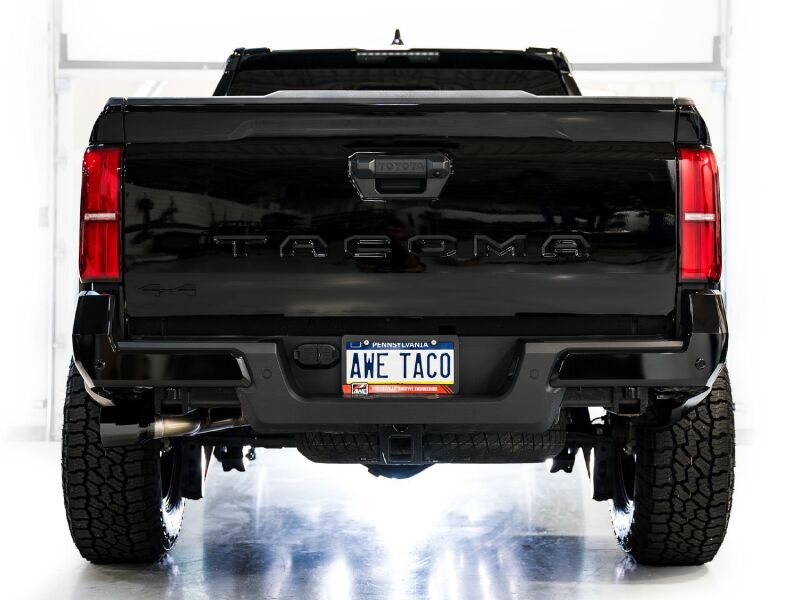 
                      
                        AWE Exhaust for 4th Gen Toyota Tacoma Dual Diamond Black Tips
                      
                    