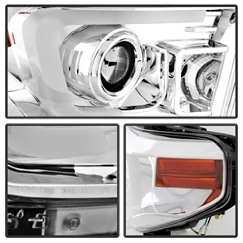 
                      
                        Spyder Toyota Tundra 2014-2016 Projector Headlights Light Bar DRL Chrome PRO-YD-TTU14-DRL-C
                      
                    