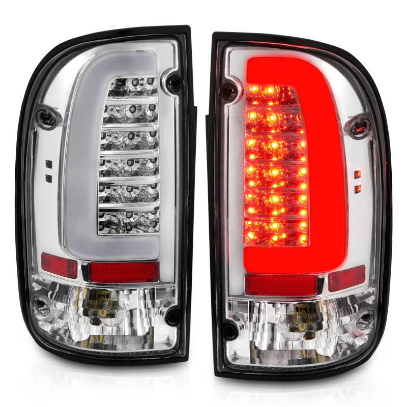 
                      
                        ANZO 95-00 Toyota Tacoma LED Taillights Chrome Housing Clear Lens (Pair)
                      
                    