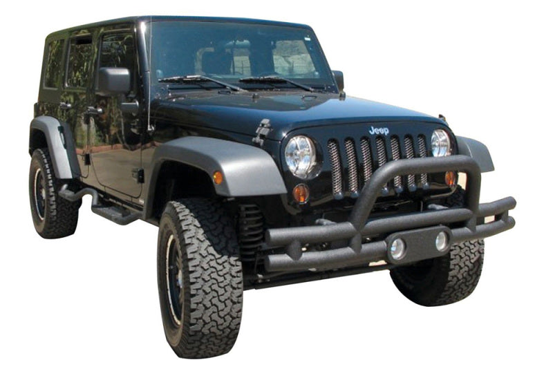 
                      
                        Rampage 2007-2018 Jeep Wrangler(JK) Double Tube Bumper Front - Black
                      
                    