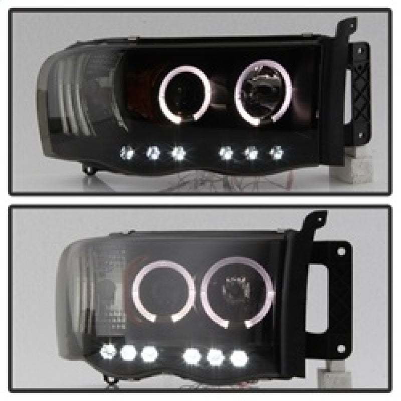 
                      
                        Spyder Dodge Ram 1500 02-05 03-05 Projector Headlights LED Halo LED Blk Smke PRO-YD-DR02-HL-BSM
                      
                    