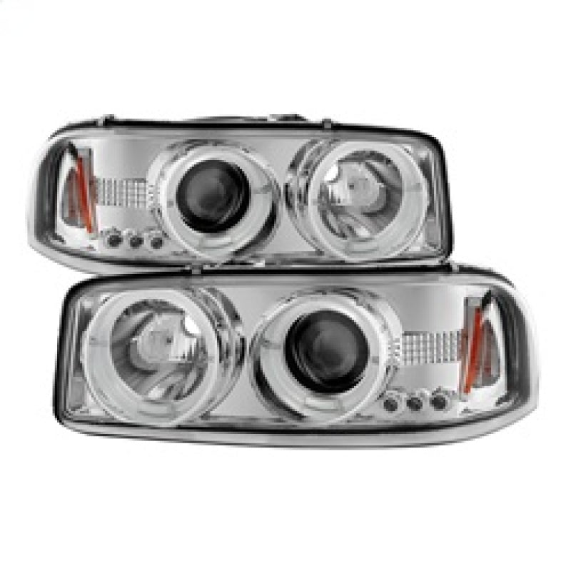 
                      
                        Spyder GMC Sierra 1500/2500/3500 99-06 Projector Headlights LED Halo LED Chrome PRO-YD-CDE00-HL-C
                      
                    