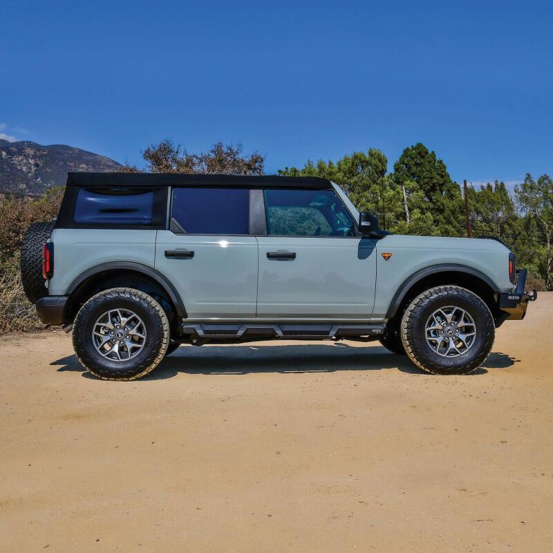 
                      
                        Westin/HDX 2021+ Ford Bronco Drop Nerf Step Bars - Textured Black
                      
                    