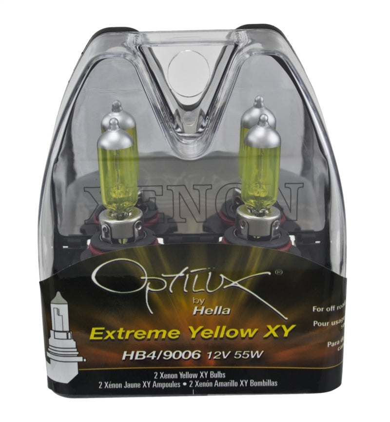 
                      
                        Hella Optilux HB4 9006 12V/55W XY Xenon Yellow Bulb
                      
                    