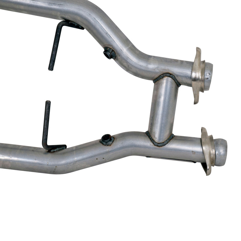 
                      
                        BBK 96-04 Mustang 4.6 GT / Cobra Short Mid H Pipe w Catalytic Converters 2-1/2 For Long Tube Headers
                      
                    